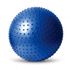 Star Sports Massage Gym Ball Blue EB220-07 (65 cm) Balle sensorielle pointue pour le yoga, Pilates, rééducation et entraînement de l’équilibre - pompe à pieds incluse